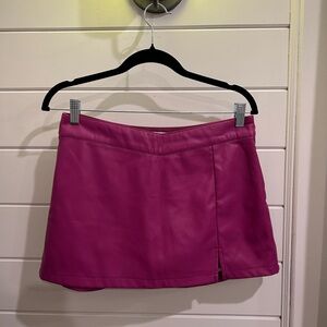 Garage pink mini skirt size M